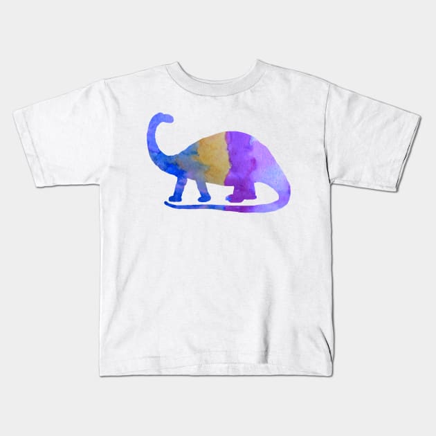 Brontosaurus Kids T-Shirt by BittenByErmines